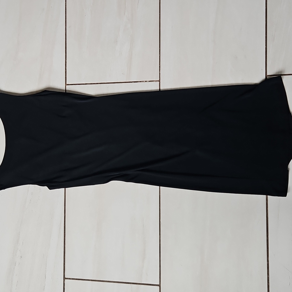 Emilio Pucci Black Ruched Dress Mirror Accents [Size 38] - Picture 2 of 8